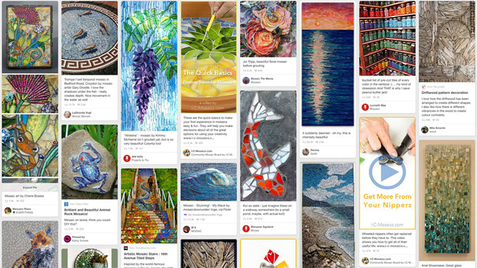 3 Benefits Mosaic Artists Get from Pinterest