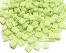 Load image into Gallery viewer, 001-m Pastel Green Mosaic Tile | Loose Recycled Glass Tile