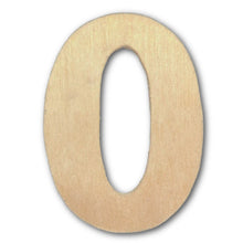 Load image into Gallery viewer, Number Zero Mosaic Backer 6" x 1/2" with Sawtooth