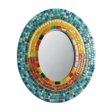 Load image into Gallery viewer, 12" Oval Shaped Skeewbacker with 9" Oval Acrylic Mirror