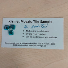 Load image into Gallery viewer, 16-i Dark Teal Kismet 8mm Loose Tile