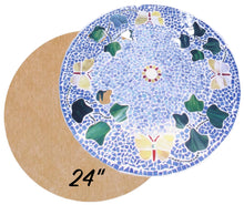 Load image into Gallery viewer, Circle 24" Mosaic Backer 1/2" Thick