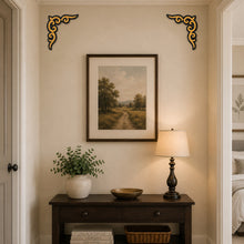 Load image into Gallery viewer, Two 8" x 8" Corner Wall Accent Mosaic Backers