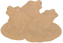 Load image into Gallery viewer, 3 Frogs Skeewbacker(pre-drilled for hanging kit)