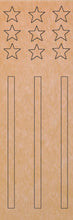 Load image into Gallery viewer, Mini Flag 5"x 15" with Pattern (pre-drilled for hanging kit)
