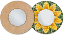Load image into Gallery viewer, 12" Round Mosaic Backer with 8" Acrylic Mirror