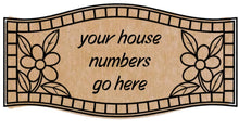 Load image into Gallery viewer, 8" x 16" Via Alfani Personalized Waterproof Mosaic House Number Plaque
