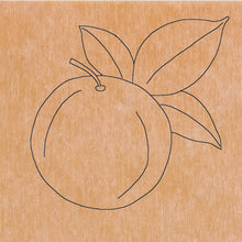 Load image into Gallery viewer, Orange with Pattern 8"x8"  (pre-drilled for hanging kit)