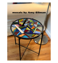 Load image into Gallery viewer, Circle 17" Tabletop Mosaic Round Backer for 17-1/2" Ikea Base, 1/2" thick