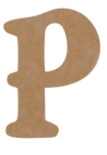 Load image into Gallery viewer, Letter P Mosaic Backer with Sawtooth