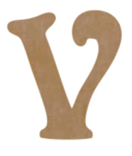 Load image into Gallery viewer, Letter V Mosaic Backer with Sawtooth