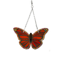 Load image into Gallery viewer, Butterfly Skwiveler Mosaic Backer & Hanger (pre-drilled for Skwiveler)