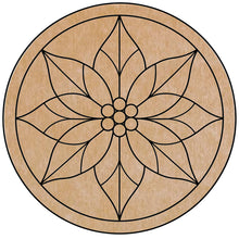 Load image into Gallery viewer, Holiday Candle Platform Laser-Printed Waterproof Mosaic Backer