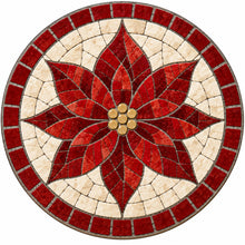 Load image into Gallery viewer, Holiday Candle Platform Laser-Printed Waterproof Mosaic Backer