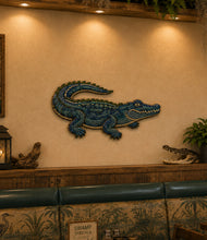 Load image into Gallery viewer, 12" x 30" Alligator Laser-Printed Waterproof Mosaic Backer