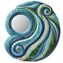 Load image into Gallery viewer, 13-1/2" Circle Motiff-1 Skeewbacker & Pattern with 4" Acrylic Mirror