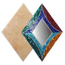 Load image into Gallery viewer, 14" Diamond Skeewbacker with 10" Acrylic Mirror