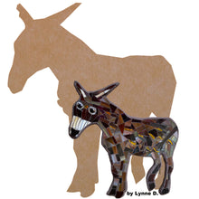 Load image into Gallery viewer, Donkey 13" (pre-drilled for hanging kit)