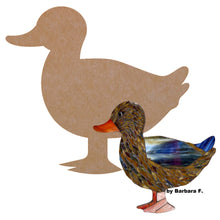 Load image into Gallery viewer, Duck 12.5"x12" (pre-drilled for hanging kit)