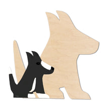 Load image into Gallery viewer, Fun Dog Multi-Art Shape