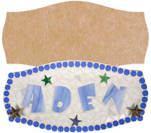 Load image into Gallery viewer, Plaque George Street Mosaic Backer (pre-drilled for hangable & stakeable kits) 1/2"