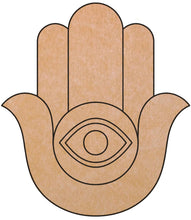 Load image into Gallery viewer, Hamsa Hand (pre-drilled for hanging kit)