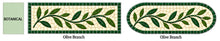Load image into Gallery viewer, Olive Branch Mosaic Table Runner – Laser Printed Skeewbacker