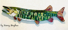 Load image into Gallery viewer, Muskie 34" x 11"  (pre-drilled for hanging kit)