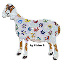 Load image into Gallery viewer, Goat 12" (pre-drilled for hanging kit)