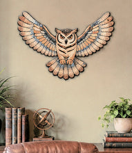 Load image into Gallery viewer, 16" x 24" Owl in Flight Laser-Printed Waterproof Mosaic Backer