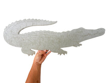 Load image into Gallery viewer, 12" x 30" Alligator Laser-Printed Waterproof Mosaic Backer