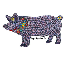 Load image into Gallery viewer, Pig 12" (pre-drilled for hanging kit)