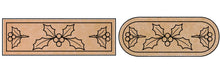 Load image into Gallery viewer, Holly Mosaic Table Runner – Laser Printed Skeewbacker