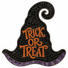 Load image into Gallery viewer, 12" Witch Hat Laser-Printed Waterproof Mosaic Backer