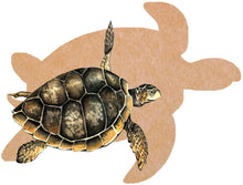Load image into Gallery viewer, Turtle Mosaic Backer 16" (pre-drilled for hangable & stakeable kits) 1/2"