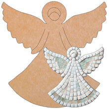 Load image into Gallery viewer, Angel Mosaic Backer (pre-drilled for hangable)