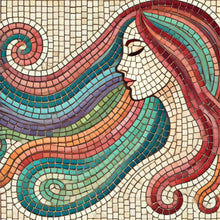 Load image into Gallery viewer, Beauty 14"x14" with Pattern (pre-drilled for hanging kit)