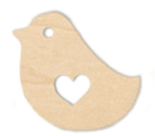 Load image into Gallery viewer, Bird with Heart 12" - Multi-Art Shape