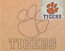 Load image into Gallery viewer, Clemson Tigers 11"x14" (pre-drilled for hanging kit)