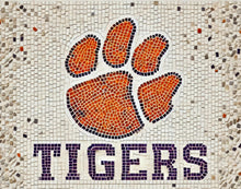 Load image into Gallery viewer, Clemson Tigers 11"x14" (pre-drilled for hanging kit)