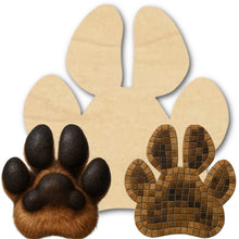 Load image into Gallery viewer, Dog Paw Multi-Art Shape