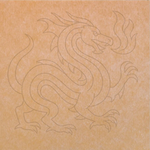 Load image into Gallery viewer, Dragon 14"x14" (pre-drilled for hanging kit)