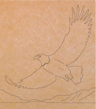 Load image into Gallery viewer, Eagle 14"x16" with Pattern (pre-drilled for hanging kit)