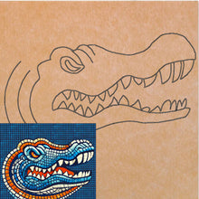 Load image into Gallery viewer, Florida Gators 12"x12" (pre-drilled for hanging kit)