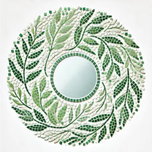 Load image into Gallery viewer, Circle 12" Mosaic Backer (pre-drilled for hangable & stakeable kits) 1/2" thick
