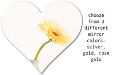 Load image into Gallery viewer, 9 Inch Heart Mirror Acrylic - Silver/Gold/Rose Gold
