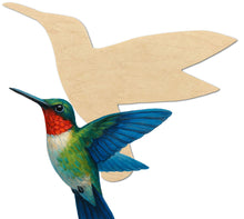 Load image into Gallery viewer, Humming Bird Multi-Art Shape