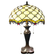 Load image into Gallery viewer, Jewel Design Small Tiffany-Inspired Lamp