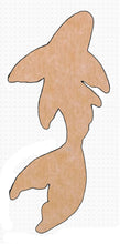 Load image into Gallery viewer, Koi Fish  35"&12" sizes (pre-drilled for hanging kit)