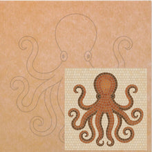 Load image into Gallery viewer, Octopus 14"x14" (pre-drilled for hanging kit)